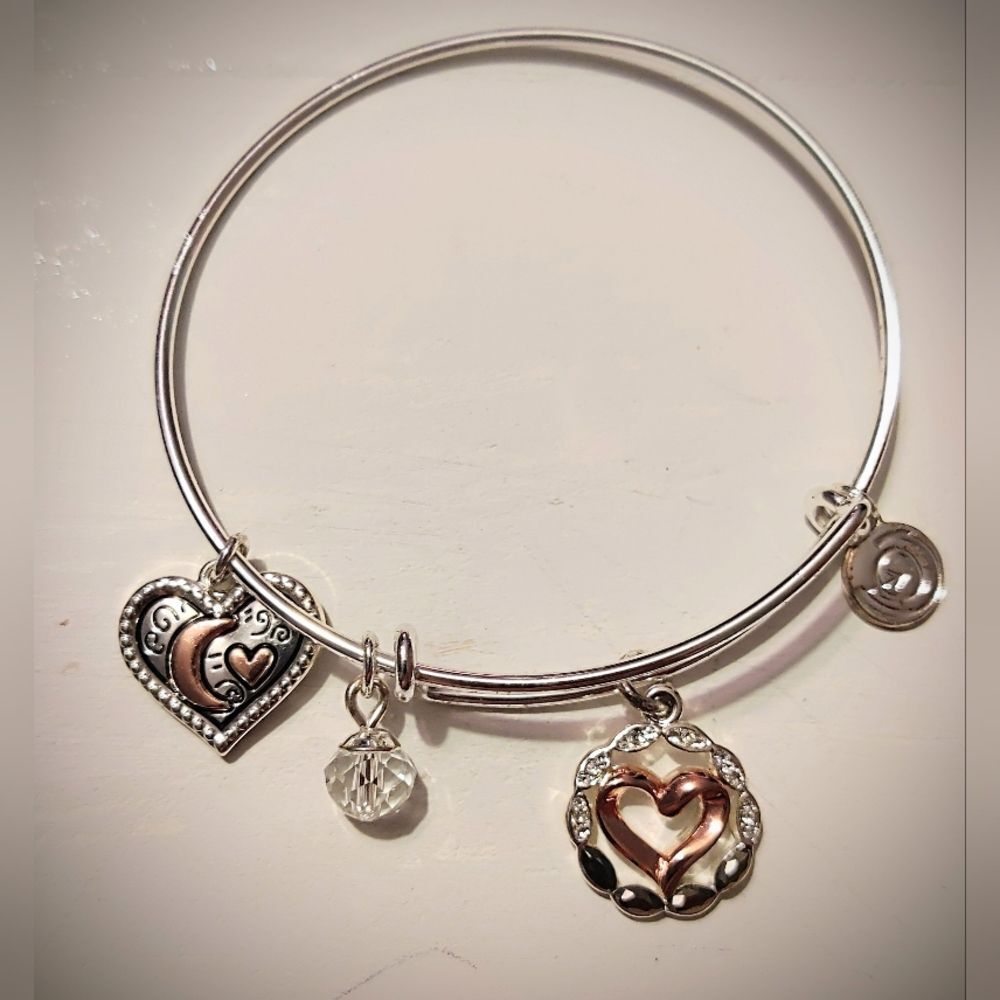 Love This Life Charm Bangle